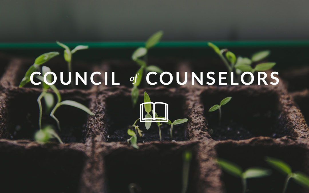 Council of Counselors: Abuse Not a Marriage Problem / Justification vs. Sanctification / Over-Hyped Psychotherapy Treatments / State-by-State Counseling Issues / Gambling Addiction