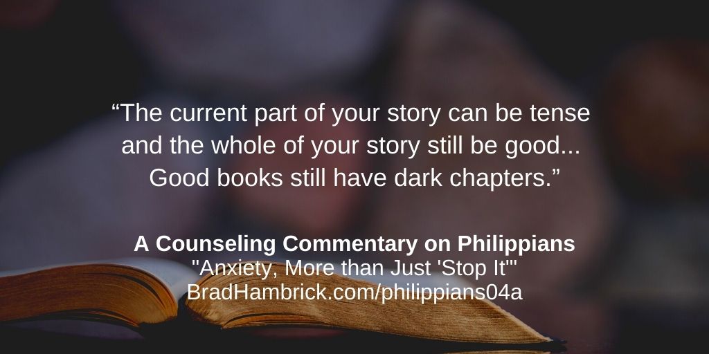 A Counseling Commentary on Philippians: Anxiety, More than Just “Stop It”